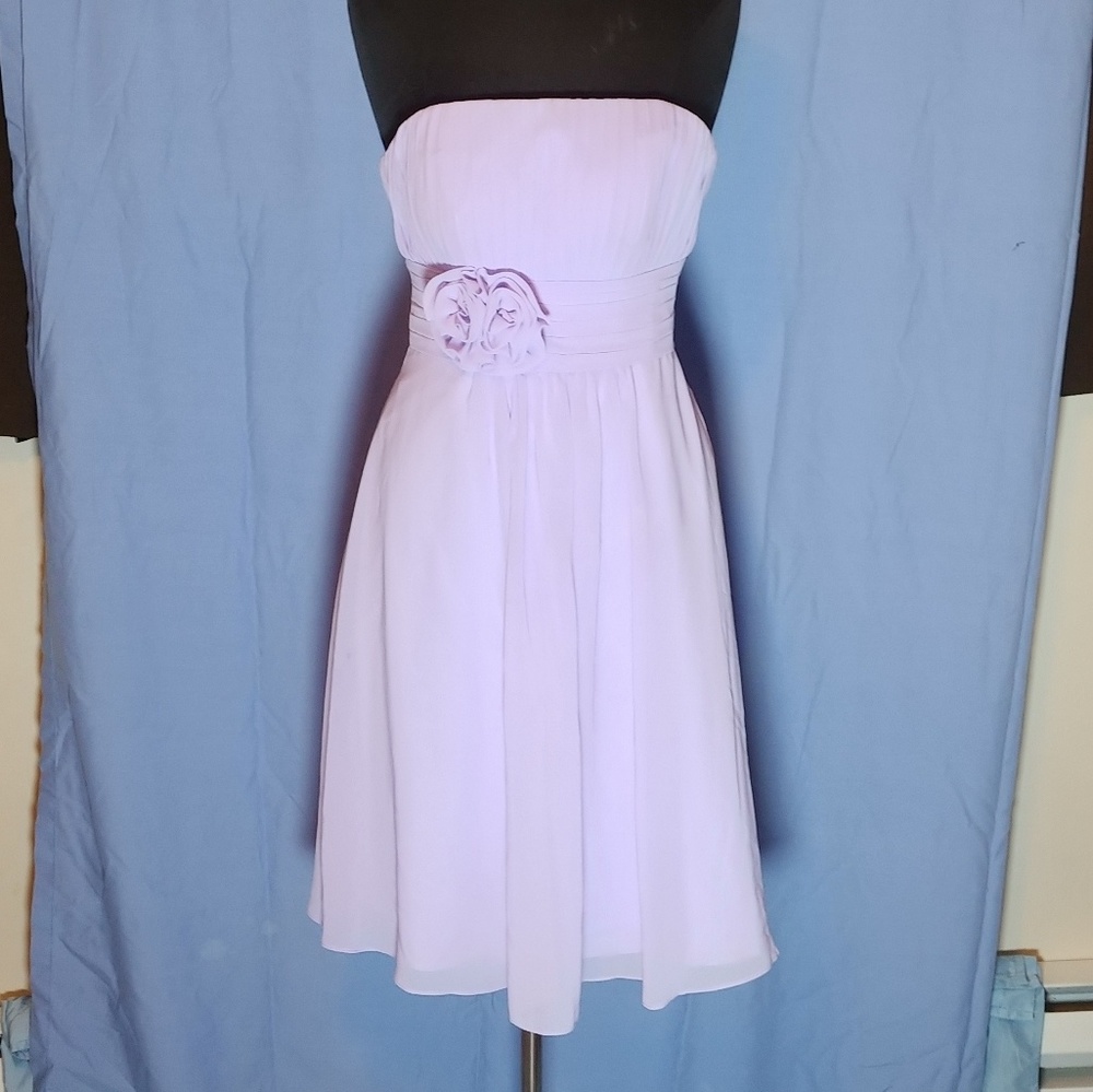Chiffon strapless